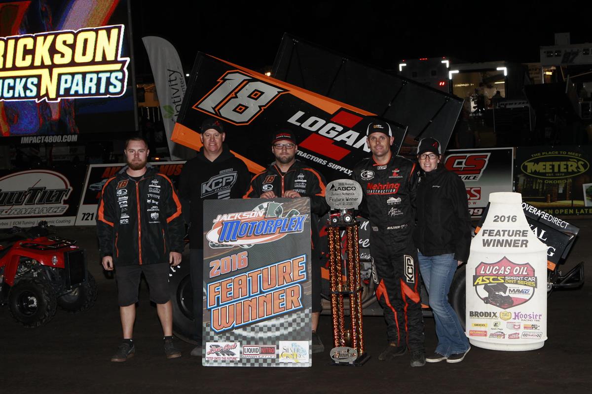 Ian Madsen Emerges From Epic Late-Race Battle as the Lucas Oil ASCS National Tour Preliminary Winner During AGCO Jackson Nationals