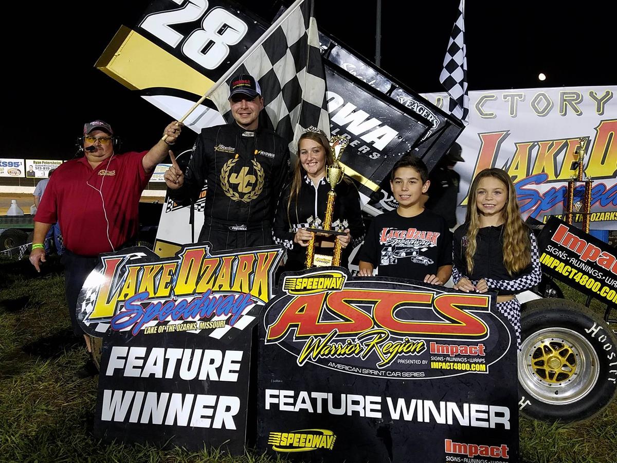 Jonathan Cornell Victorious With ASCS Warrior At Lake Ozark Speedway