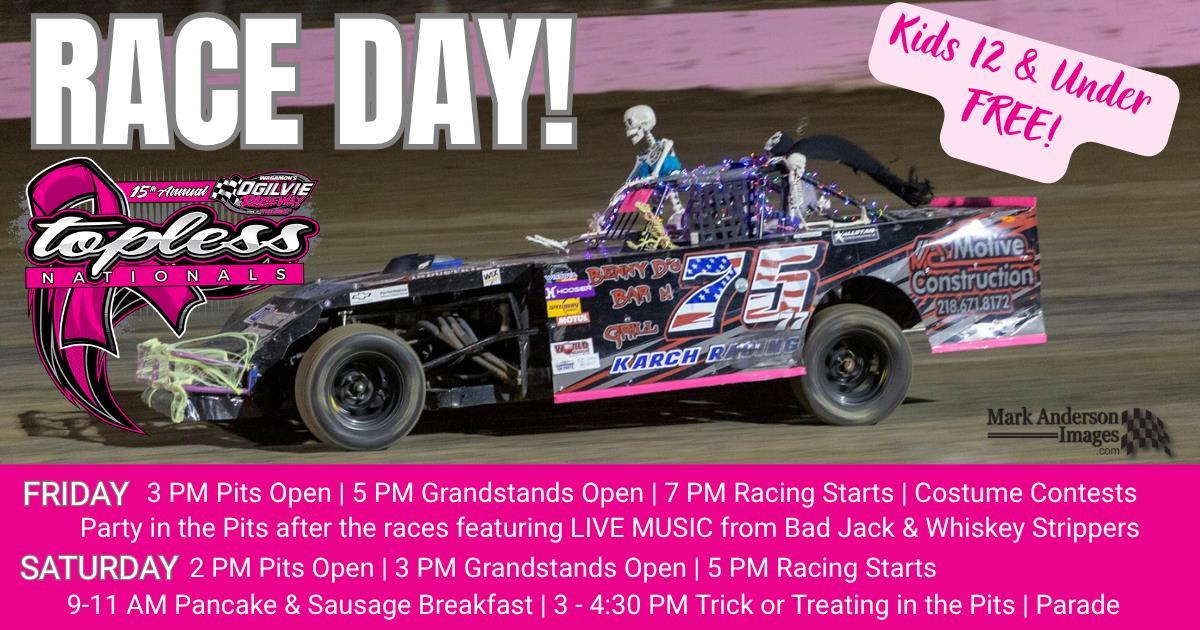 Topless Nationals - Friday and Saturday, Oct 17 & 18