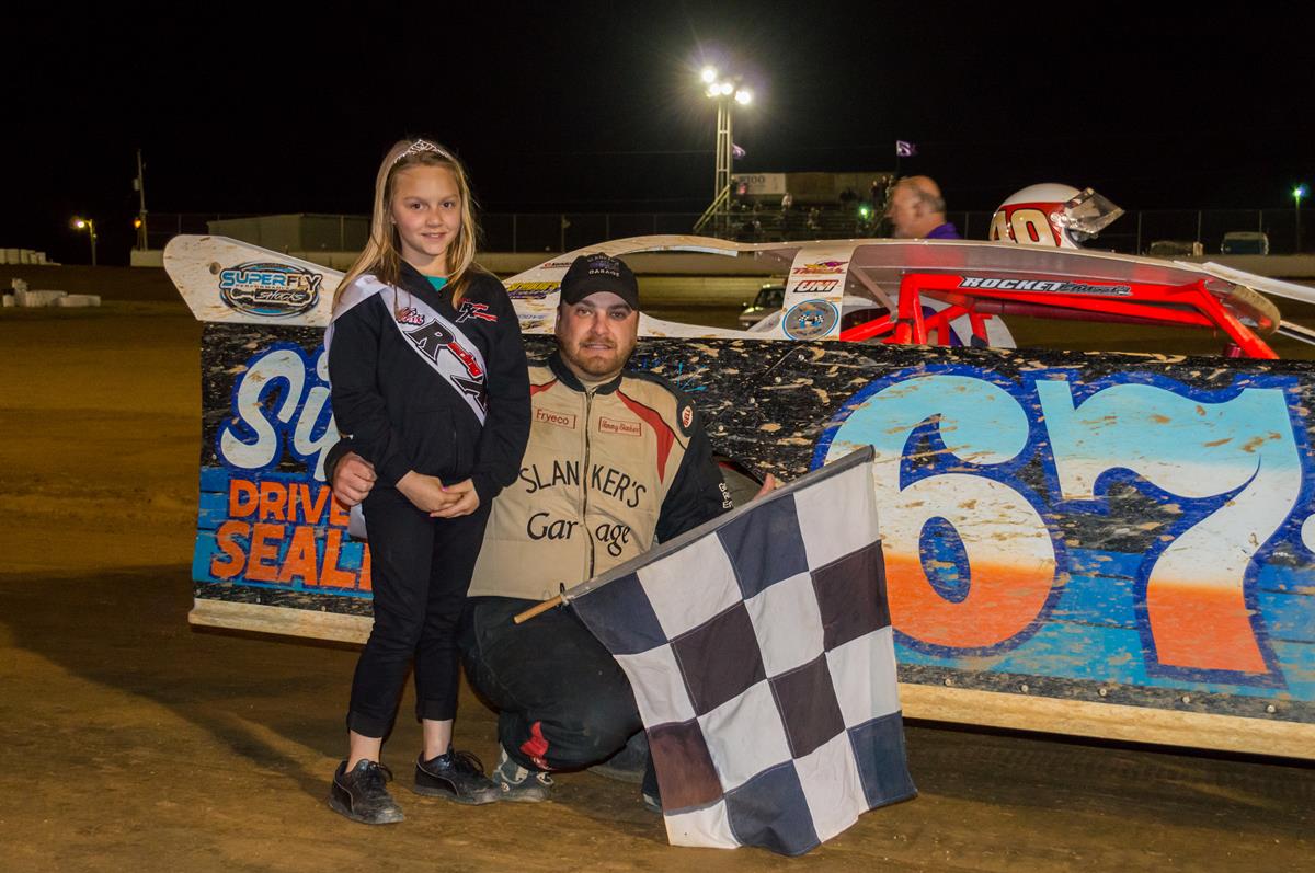 Slanker Claims First Ever Late Model Win In Trail-Way 358s