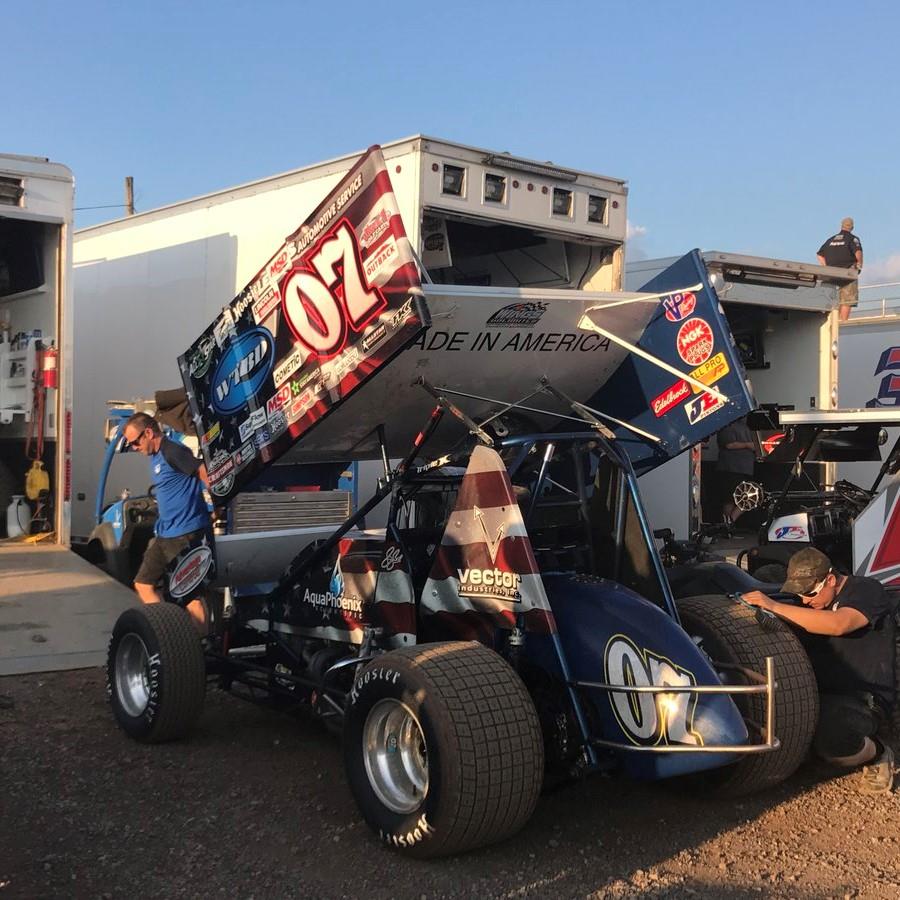 Swindell Charges to Podium Finish at Williams Grove With All Stars