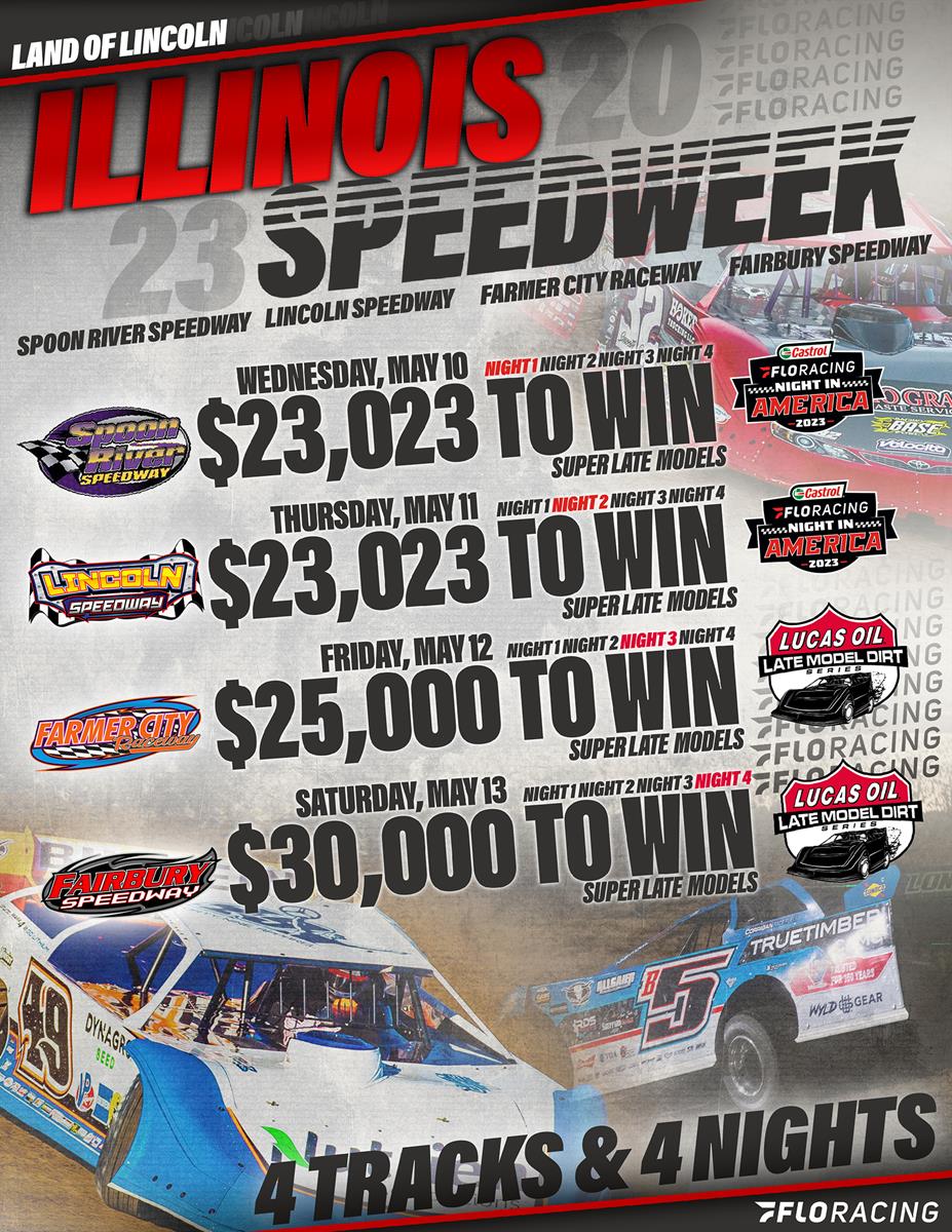 Illinois Speedweek Starts Two Weeks from Today