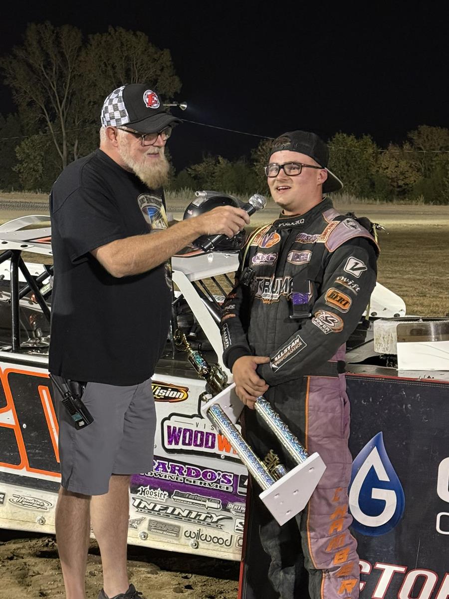 Chamberlain scores Late Model win at Montpelier Motor Speedway