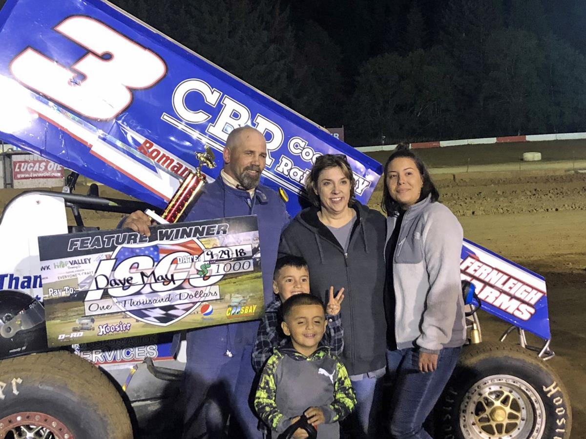Dave May Wins Coos Bay Thriller With ISCS; Tyler Thompson Collects Title