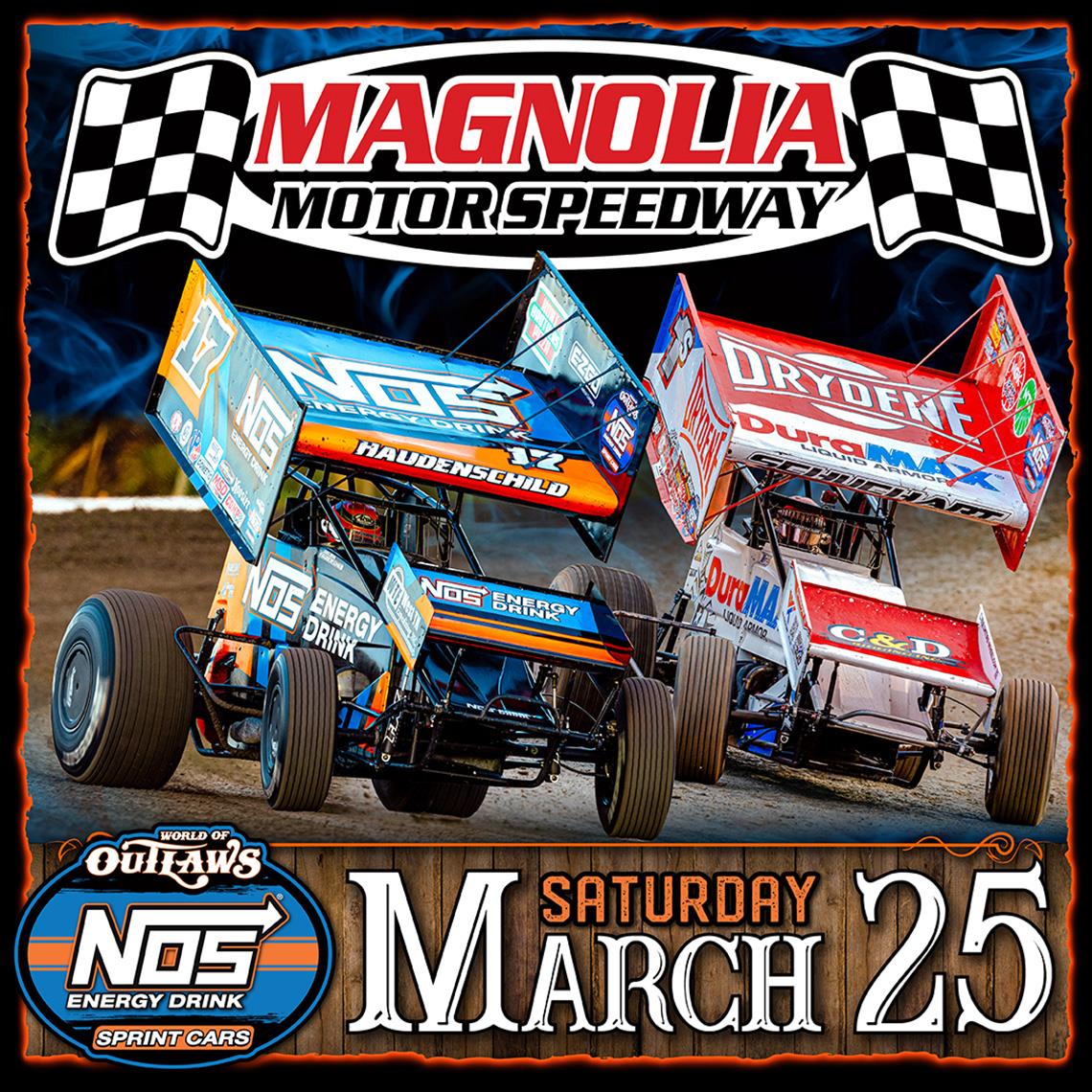 World of Outlaw Magnolia Tickets on Sale for March 25 Event