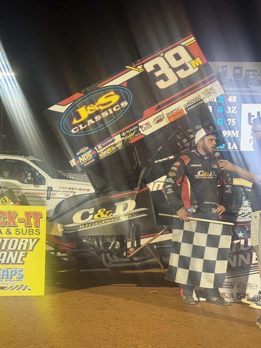 MACRI WINS MIDWEEK 410 SPRINT CAR SHOW