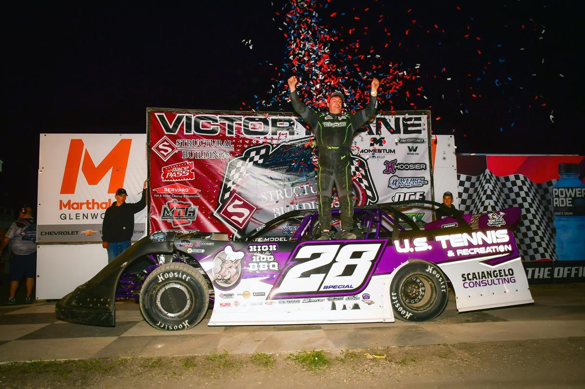 Jeff Provinzino celebrates