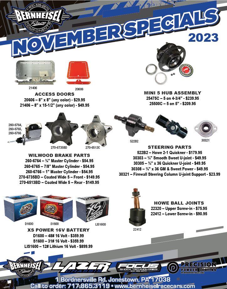 November BRC Monthly Special Pricing Has Arrived