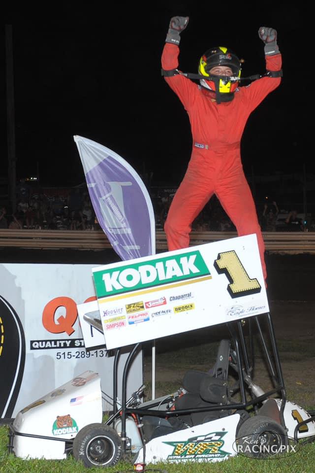 BACK to BACK !!! 2021 Winged Outlaw Dirt Kart National Champion!!