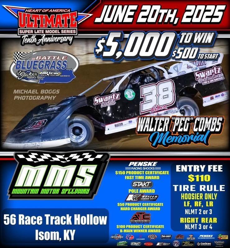 Walter “Peg” Combs Memorial up next for BoB Series & Ultimate Heart of America