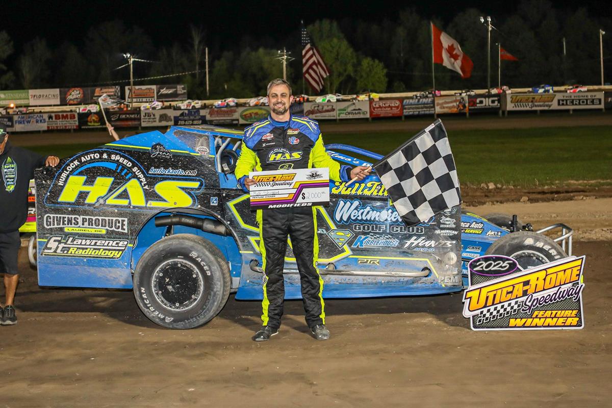 SHEPPARD TAKES THRILLING MODIFIED WIN ON TAYLOR'S TRAILERS NIGHT AT UTICA-ROME