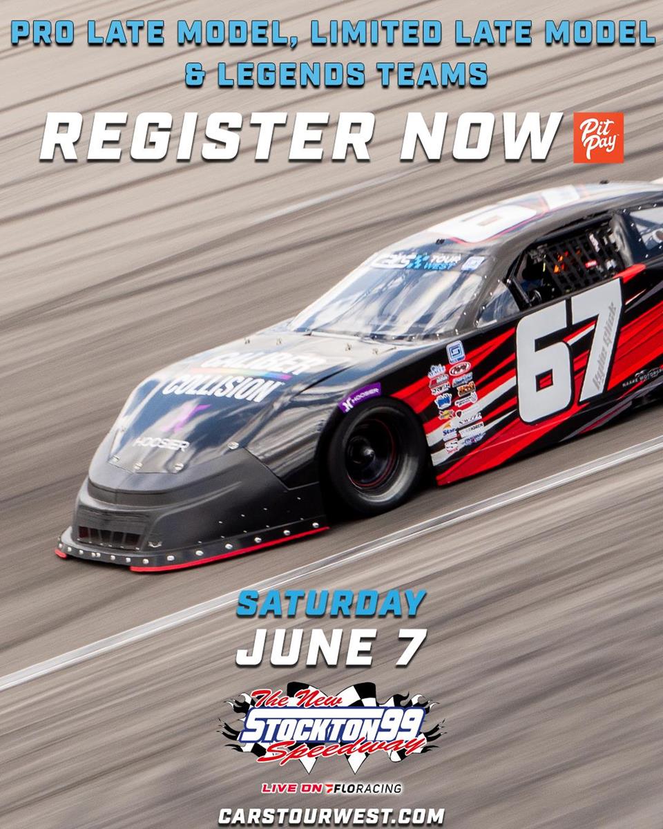 Competitors: Register Now for Stockton 99 Speedway with PitPay
