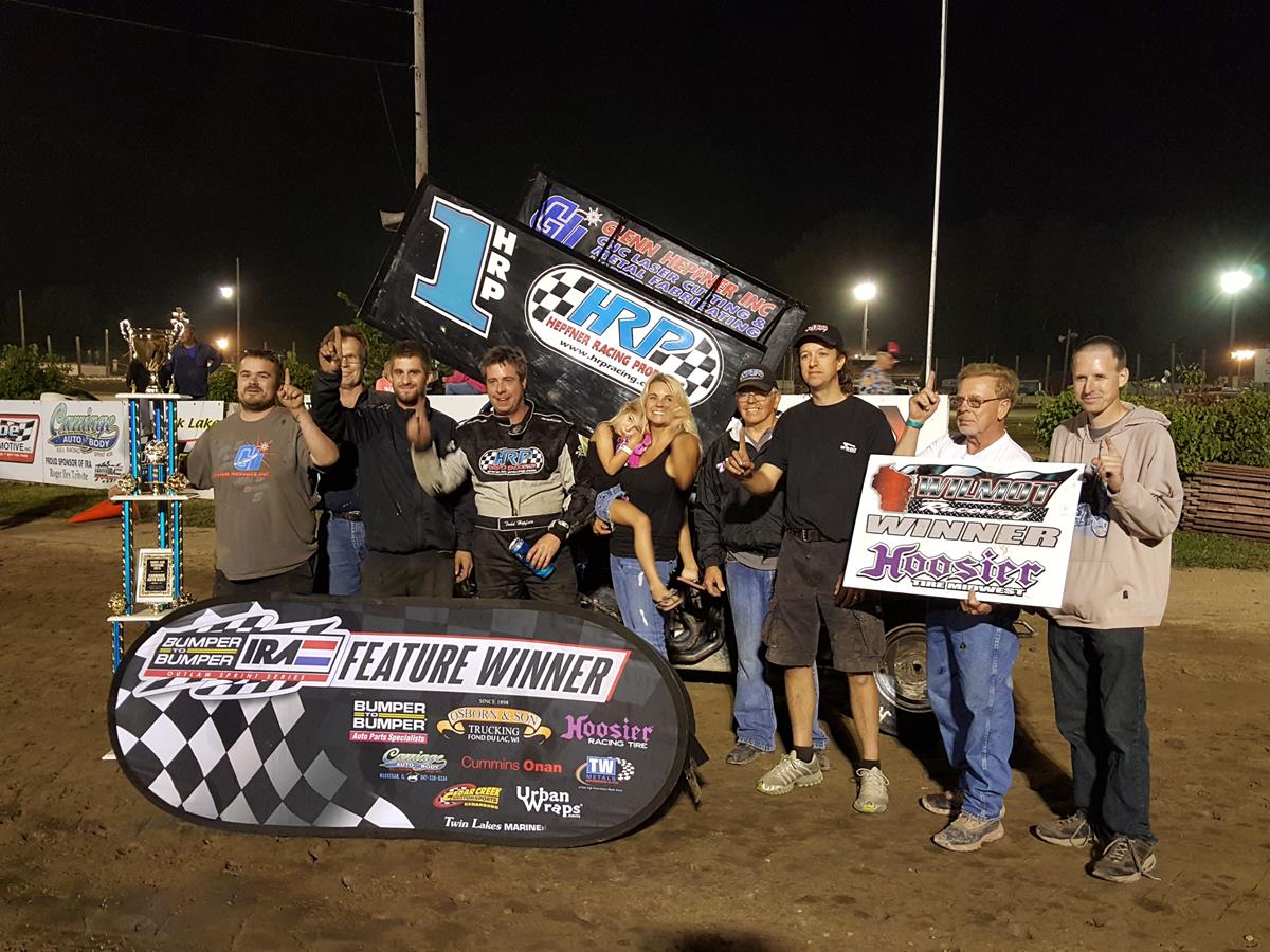 TODD HEPFNER MAKES TRIUMPHANT RETURN TO RACING, COLLECTS ROGER ILLES MEMORIAL EVENT AT WILMOT!