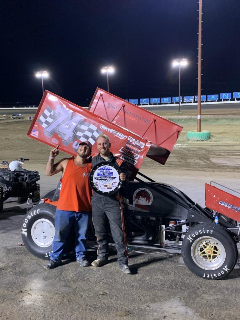 Chauncey Filler Breaks Through With ASCS Frontier At Sweetwater Speedway