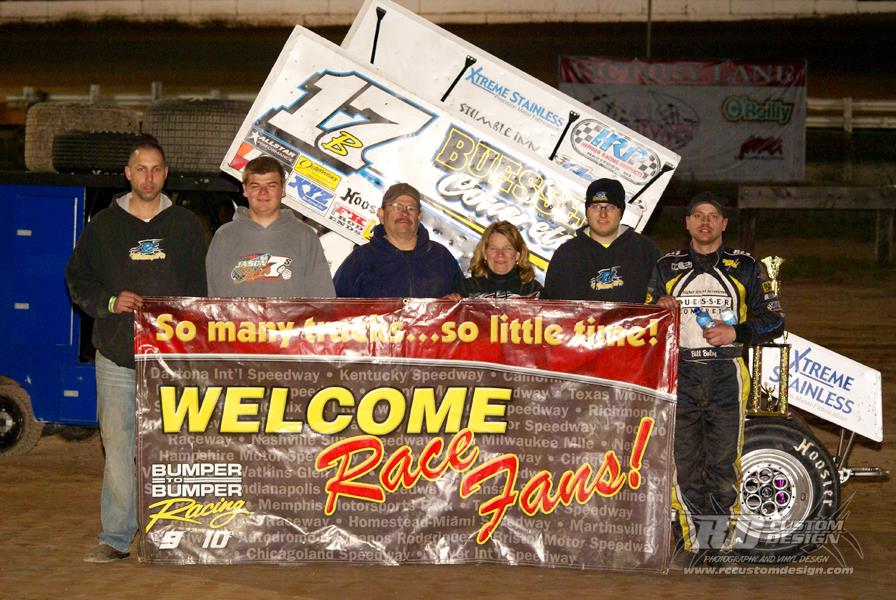 THERE’S NO PLACE LIKE HOME – BALOG BACK IN IRA ACTION, SNARES VICTORY AT 141 SPEEDWAY!