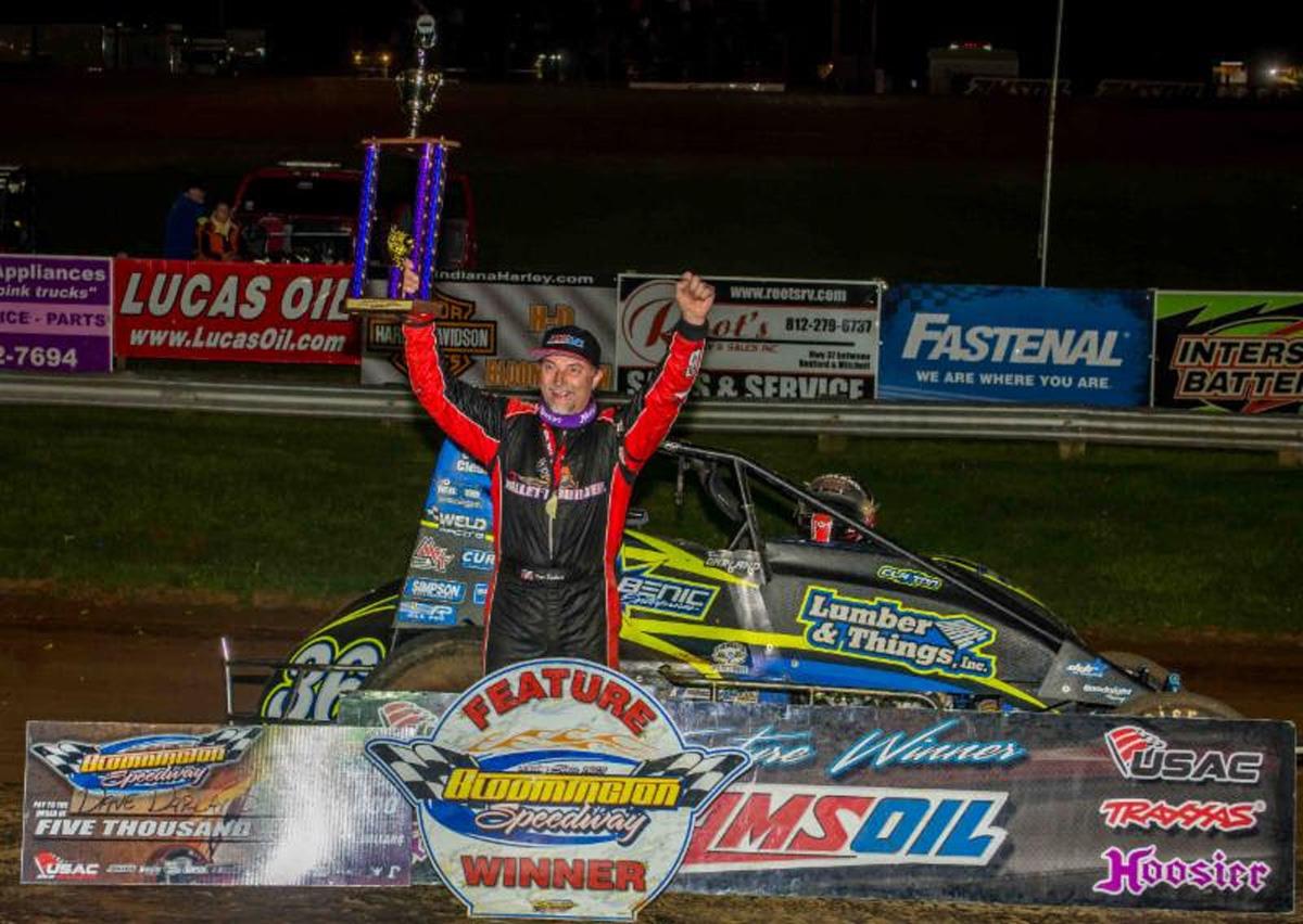 Darland first to 60 in USAC Sprint Cars with Bloomington score