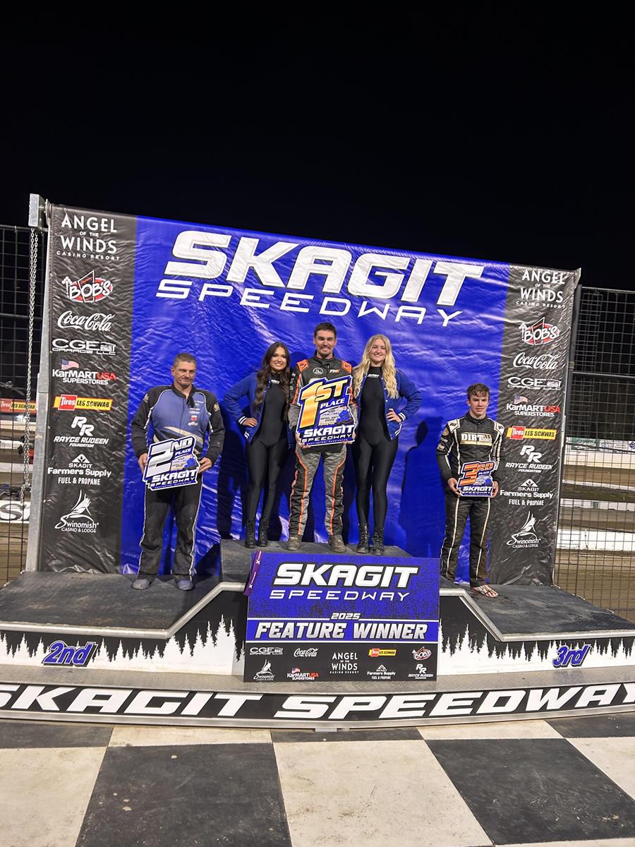 STARKS SCORES WIN AT SKAGIT SPEEDWAY OPENER