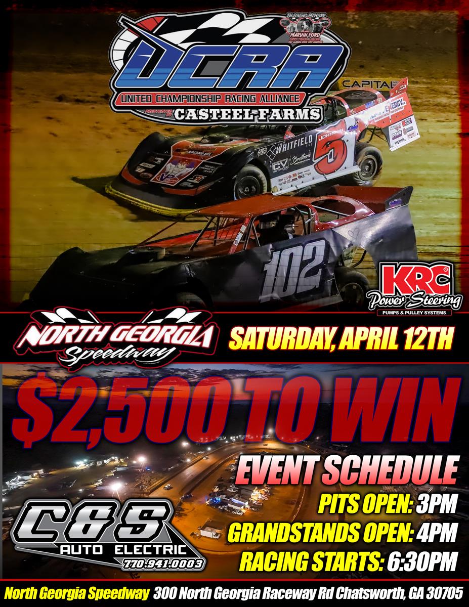 UCRA Late Models Thunder in NGS on April 12