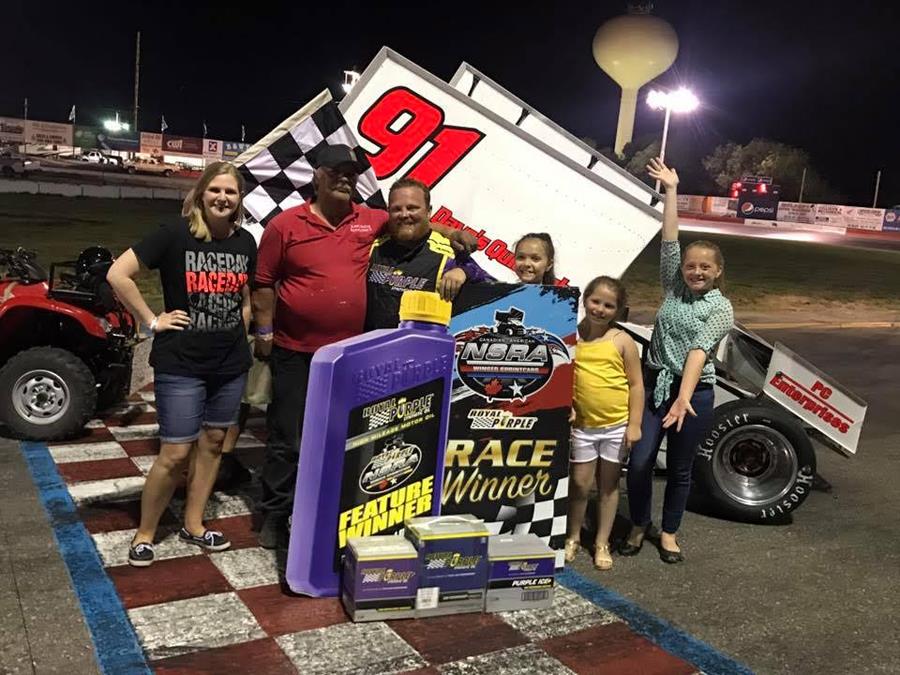 Bryan Warf Conquers Royal Purple NSRA Winged Sprintcars At Meridian Diamond Cup Finale