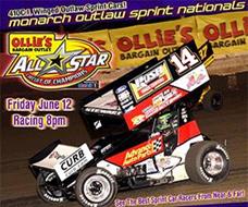 MONARCH OUTLAW SPRINT NATIONALS Featuring Tony Stewart & the All Star Circuit of Champions - FRI. JUNE 12 - DISCOUNT TICKETS ON SALE NOW!