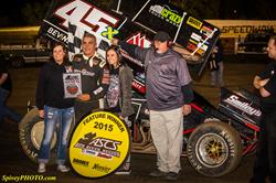 Johnny Herrera Wins ASCS Red River at Creek County Speedway
