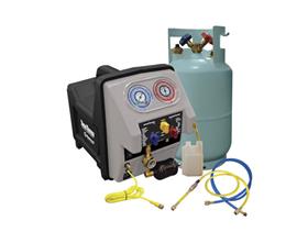 Portable "Twin Turbo" Refrigerant Reclaimer For All Refrigerants - Recovery Only