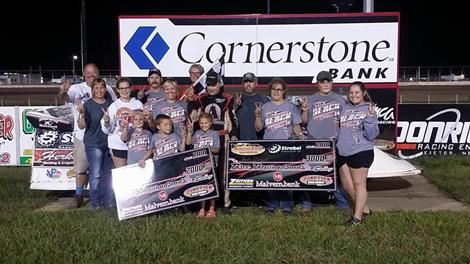 Berck doubles up in Malvern Bank Late Models at Junction Motor Speedway