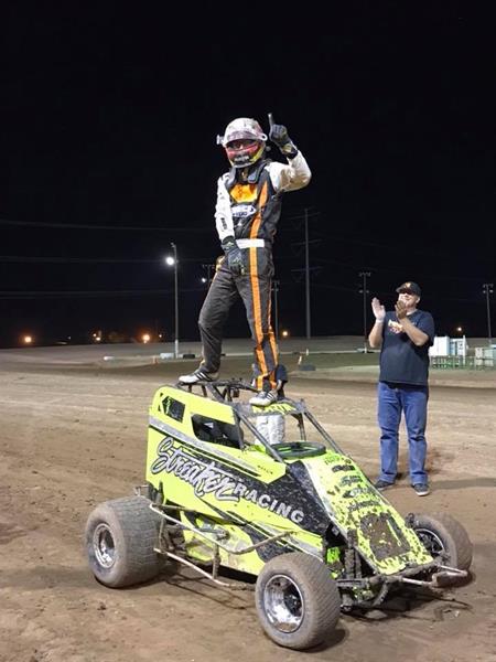 Jarrett Martin Charges to Victory at Central Arizona Speedway