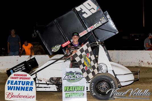 Kevin Swindell and Bayston Score All Star Ohio Speedweek Win at Muskingum