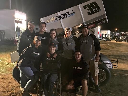 Kevin Swindell Starts New Sprint Car Team With Back-to-Back Top Fives