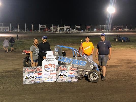 Shaffer and Pursley Score Lucas Oil NOW600 National Series Wins During Inaugural Visit to Airport Raceway