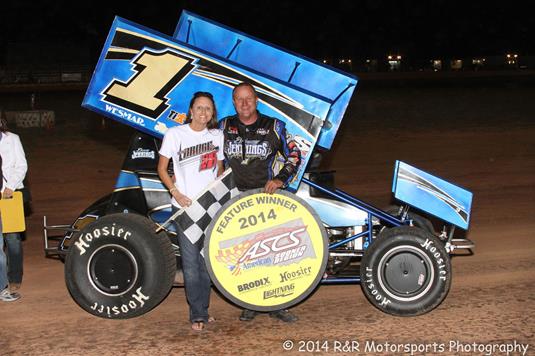 Danny Jennings on top with ASCS Sooner Region at Lawton