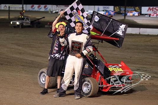 Hill Dominates in Micro, Earns Top Ten in 305 Sprint Car Action