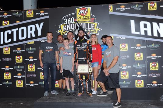 McFadden Harvest Iowa Corn Growers Qualifying Night Victory At Knoxville Raceway