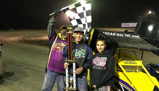 Joshua Huish Wins NOW600 Tel-Star Desert Region at Fairgrounds Speedway