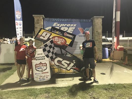 Randall and Laplante Accomplish Impressive Feats During Lucas Oil NOW600 Series Visit to RPM Speedway