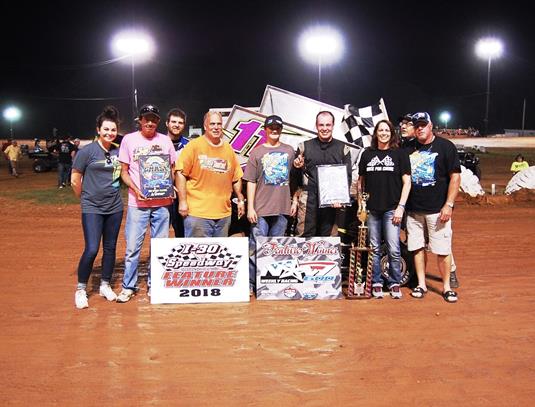 Tom Curran Pockets $1,000 at I-30 Speedway in the Race for Chase!