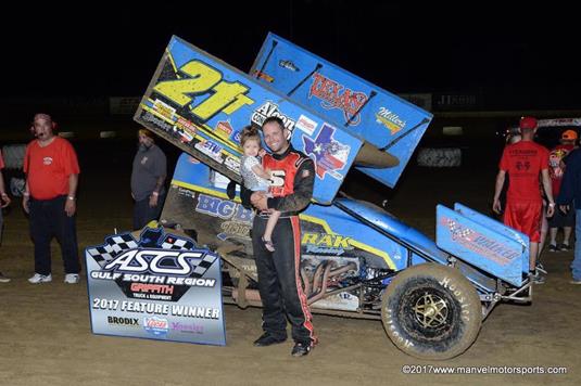 Kulhanek Storms to Second ASCS Gulf South Victory in Last Three Races