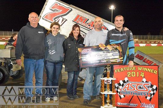 Jared Peterson Captures A Wild ASCS-Northwest Win At Willamette