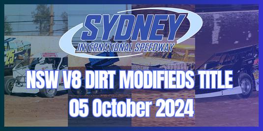 NSW V8 Dirt Modified Title - 05 October