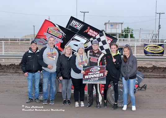 Blurton Captures First Victory of Season at Phillips County Raceway