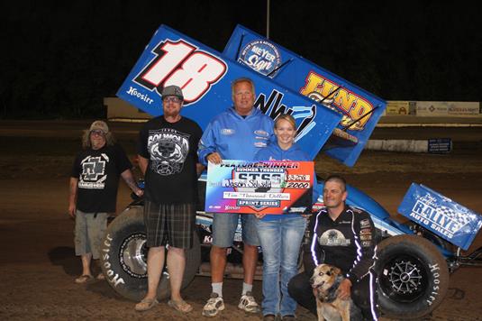 Jason Solwold Wins Night One At CGS With Summer Thunder Sprint Series