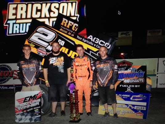 Madsen, Hafertepe Jr. and Schriever Victorious During Sprint Car Season Finale at Jackson Motorplex; Dobmeier Claims Track Title