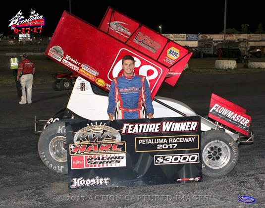 Johnson Captures First Career King of the West-NARC Win at Home Track