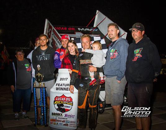 Bergman Bounces Back to Win Lucas Oil ASCS National Tour Season Finale at Cocopah