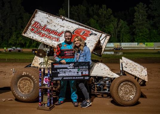 Justyn Cox Wins 2019 Marvin Smith Memorial Grove Classic; Nick Evans Scores Northwest Focus Midget Series Victory