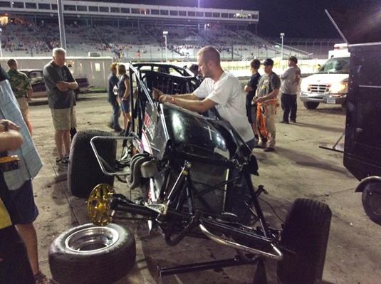 Dakota Recovering After Vicious Crash at Knoxville