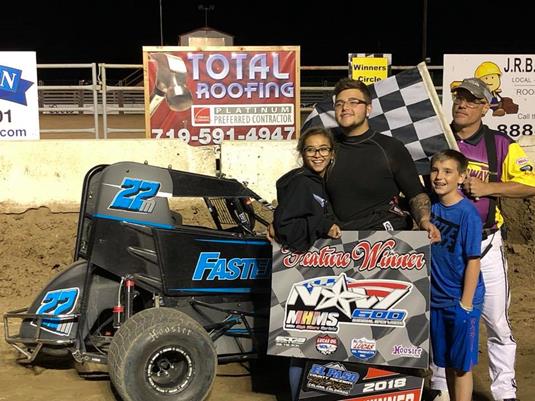 Jared McIntyre Lands First NOW600 Mile High Victory at El Paso County Raceway