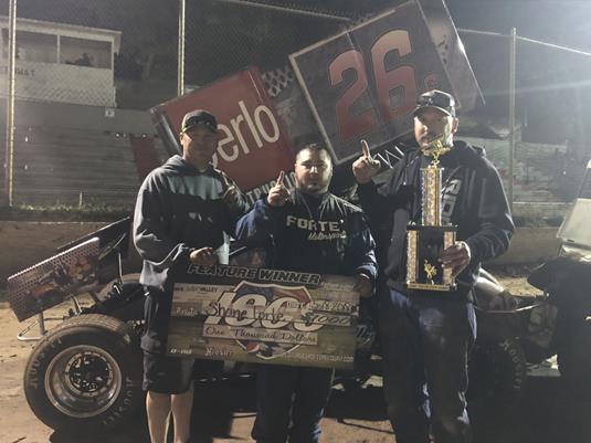 Shane Forte Makes Electrifying Last Lap Pass To Win ISCS Opener At CGS