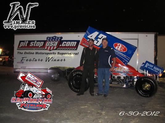 Terrell Pulls Off A Thriller In Pit Stop USA Sprint Car Series Action